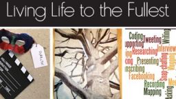 A presentation slide which reads 'Living lift to the Fullest'