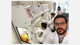 Aban in CMML Laboratory
