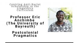 Professor Eric Anchimbe