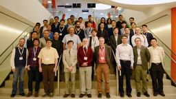 A group photo of delegates at China UK Workshop on Wide Band-gap Semiconductor Materials and Devices