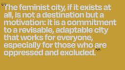 Feminism and the City?