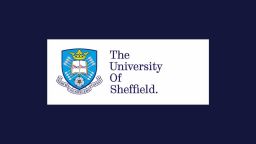 A logo of the University of Sheffield