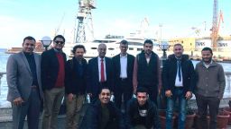 Port Said and Sheffield Universities researchers who attended Biosolar project meeting