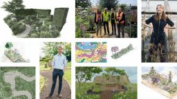 Students from the Department of Landscape Architecture taking part in RHS Tatton Park Flower Show 23