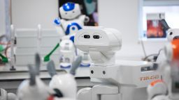 Image of robots in lab