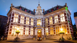 Exterior shot of Utrecht University, Netherlands
