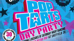 A poster for the 30 Years of Poptarts Day Party
