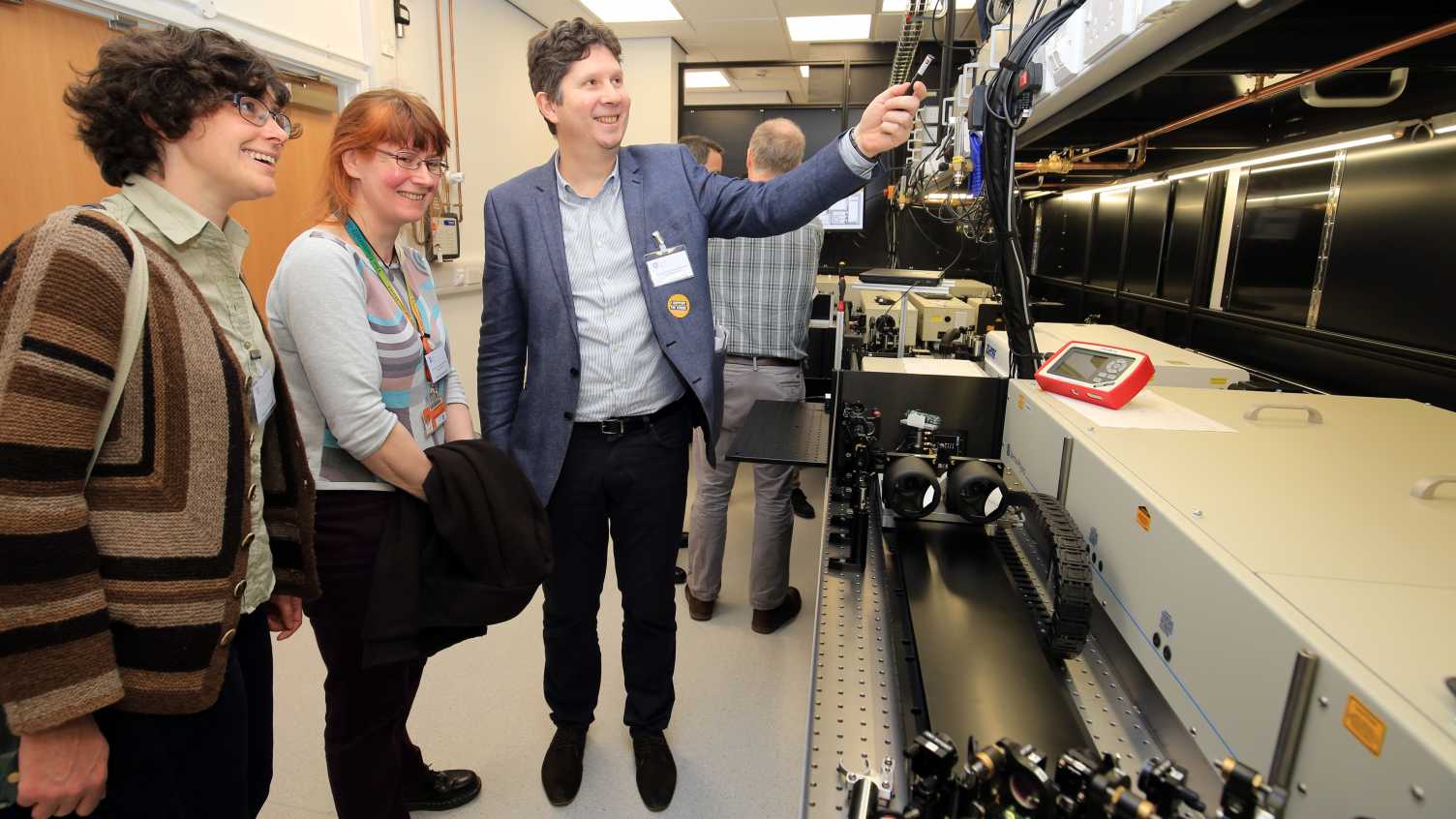 Thumbnail for Lord Porter laser laboratory opened in Nobel Prize winner's memory | Chemistry