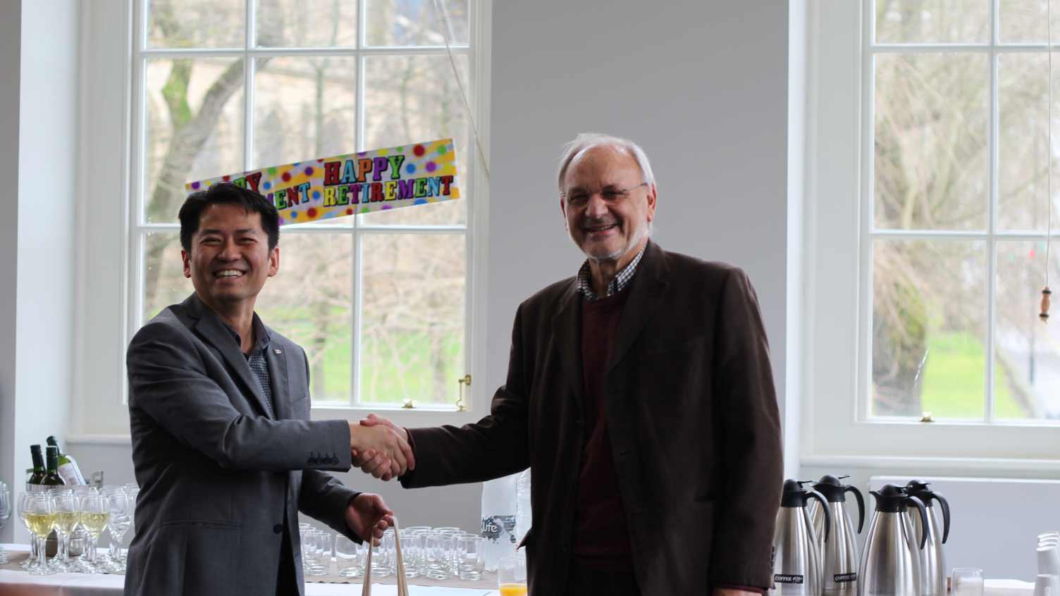 Thumbnail for Department says farewell to Professor Houston | Electronic and Electrical Engine…
