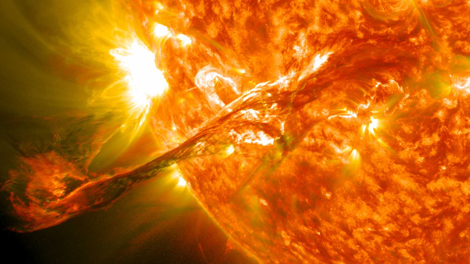 Thumbnail for Scientists observe largest solar flare in 12 years | Mathematics and Statistics