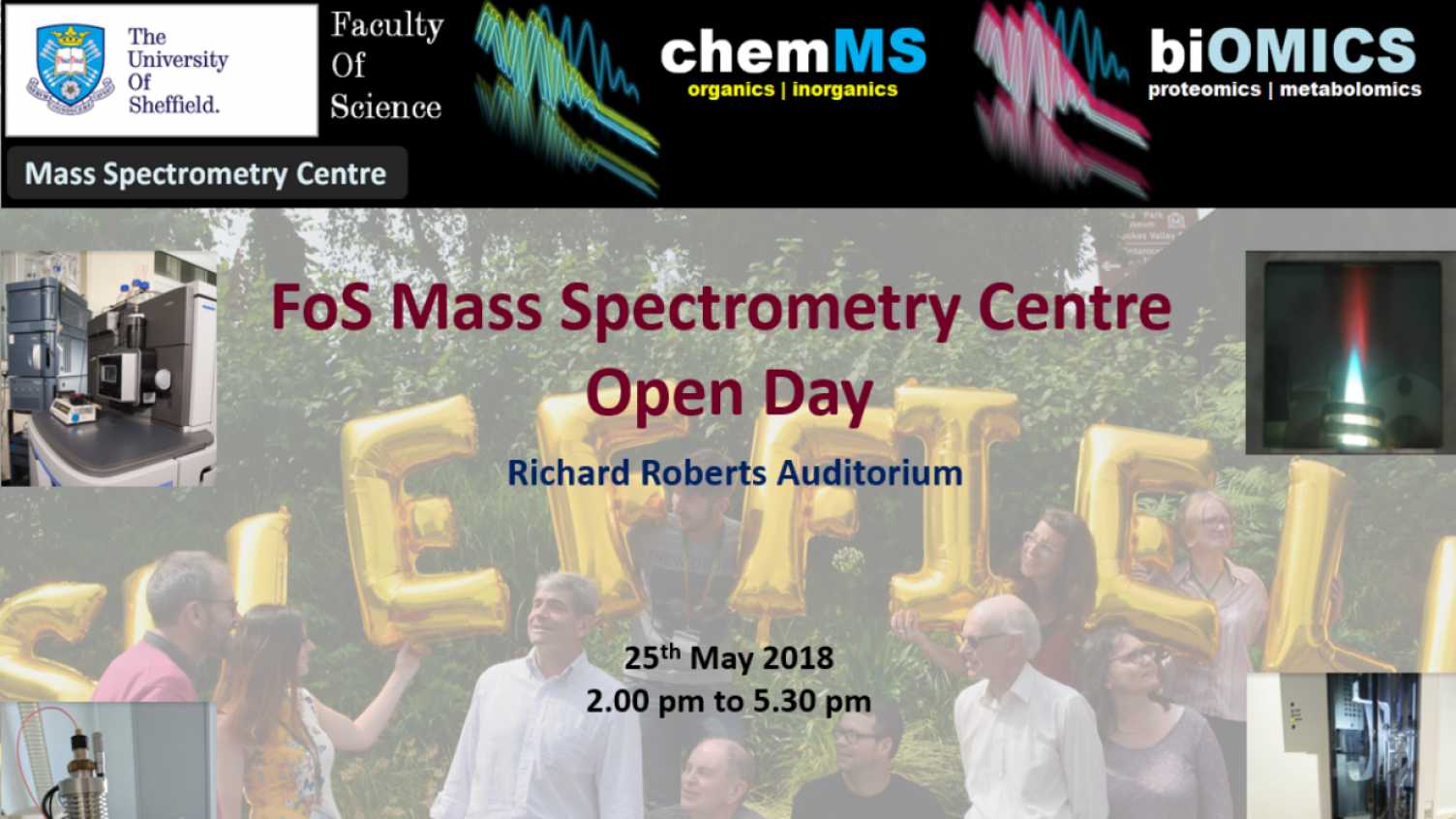 Thumbnail for Faculty of Science Mass Spectrometry Centre Open Day 2018 | Faculty of Science M…