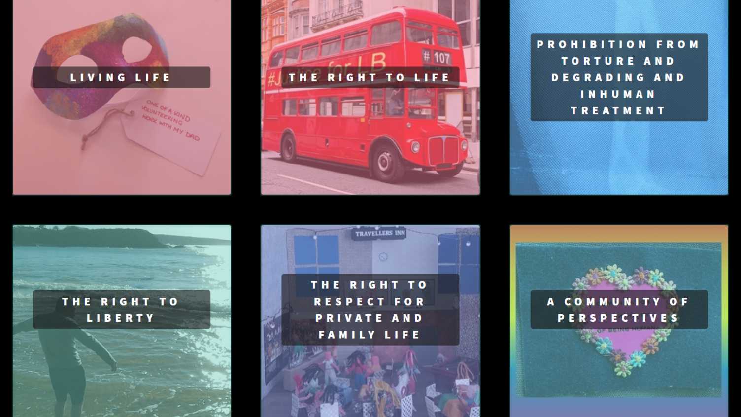Thumbnail for Online Exhibition: What does it mean to have a rightful life? | iHuman 