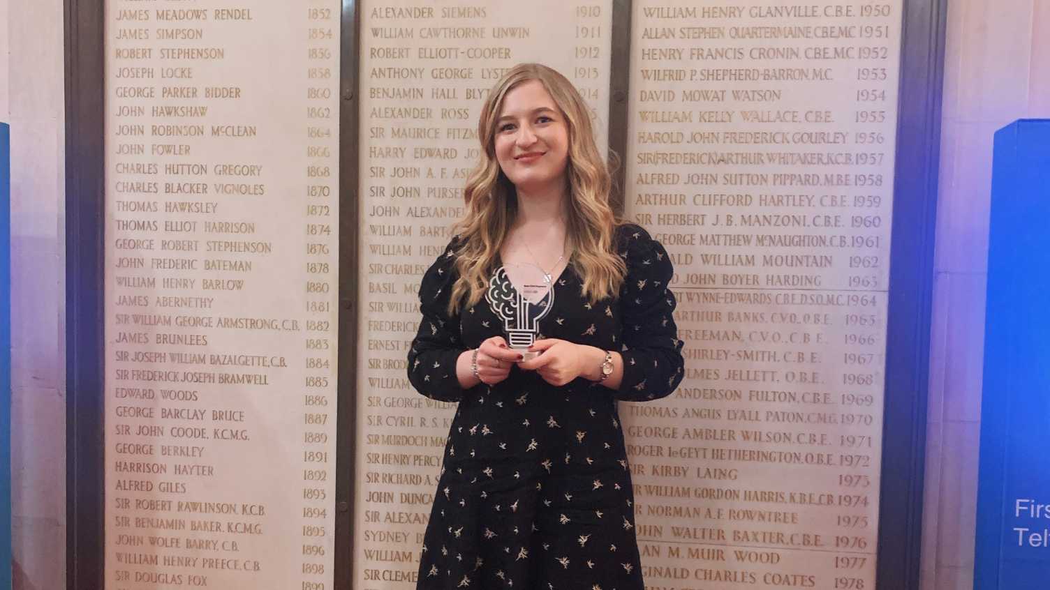 Sheffield Alumni announced as Graduate of the Year Civil and