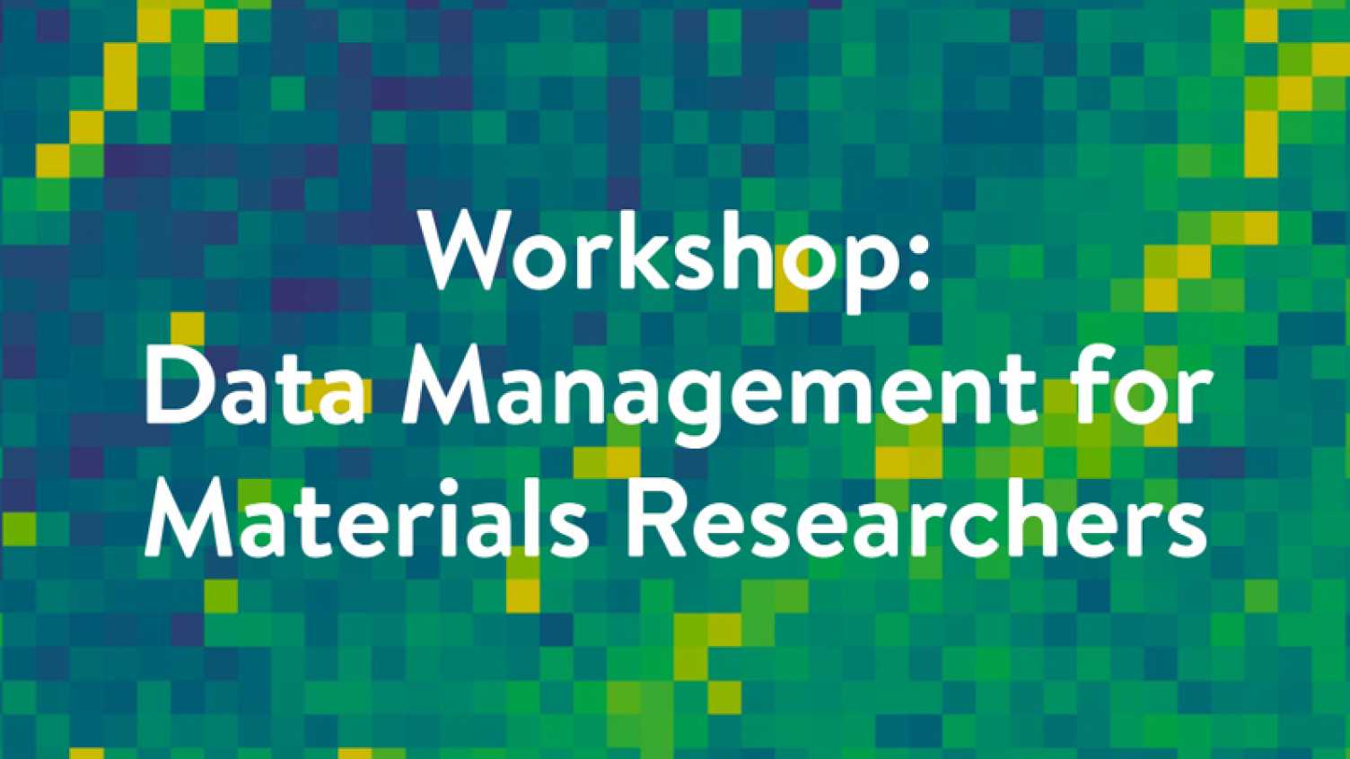 Thumbnail for Redefining data management for materials researchers | Royce at the University o…
