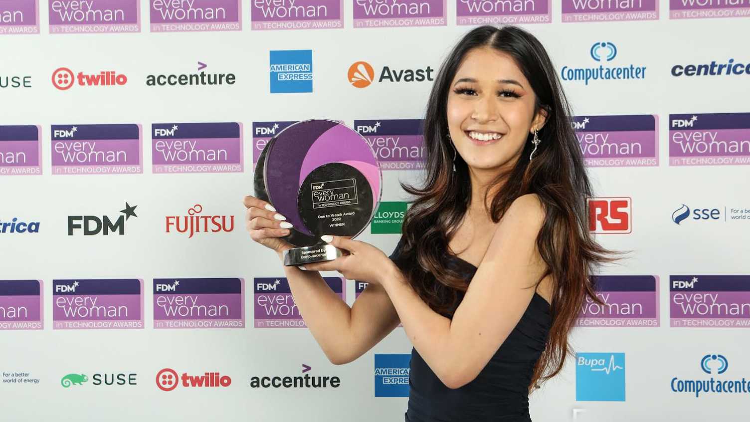 Undergraduate student wins award at the FDM Everywoman in Technology ...