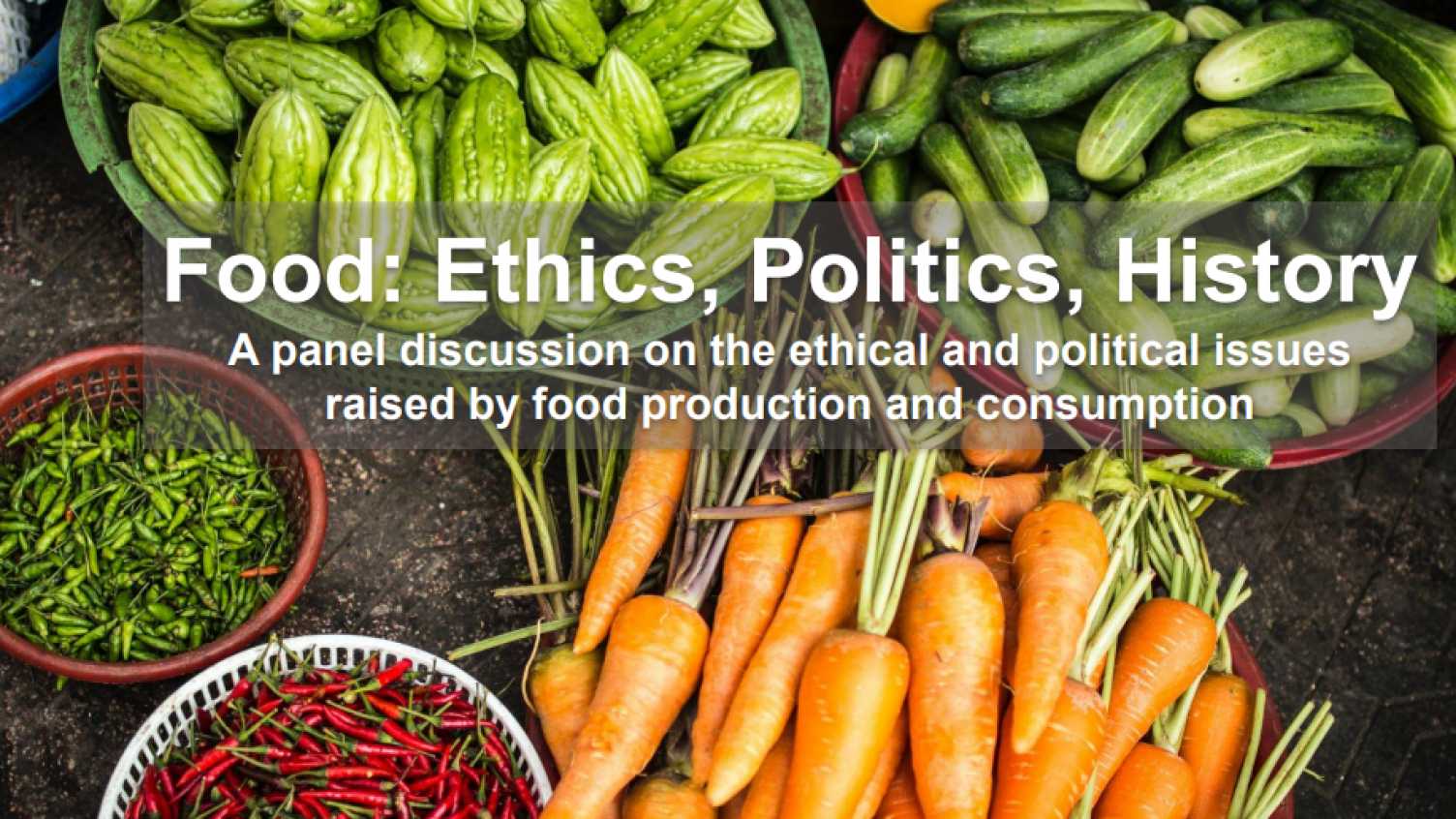 Thumbnail for Learn about history of food at unique university event - Friday 13 May 2022 | Fa…