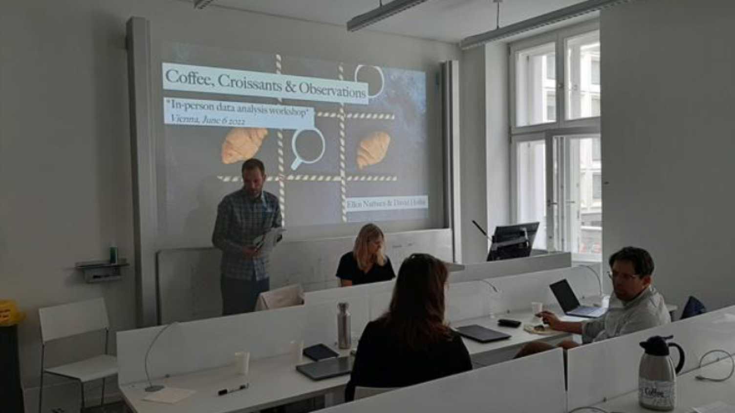 Thumbnail for Dr David Hollis organises first in-person CCO Data Collective workshop | Organis…
