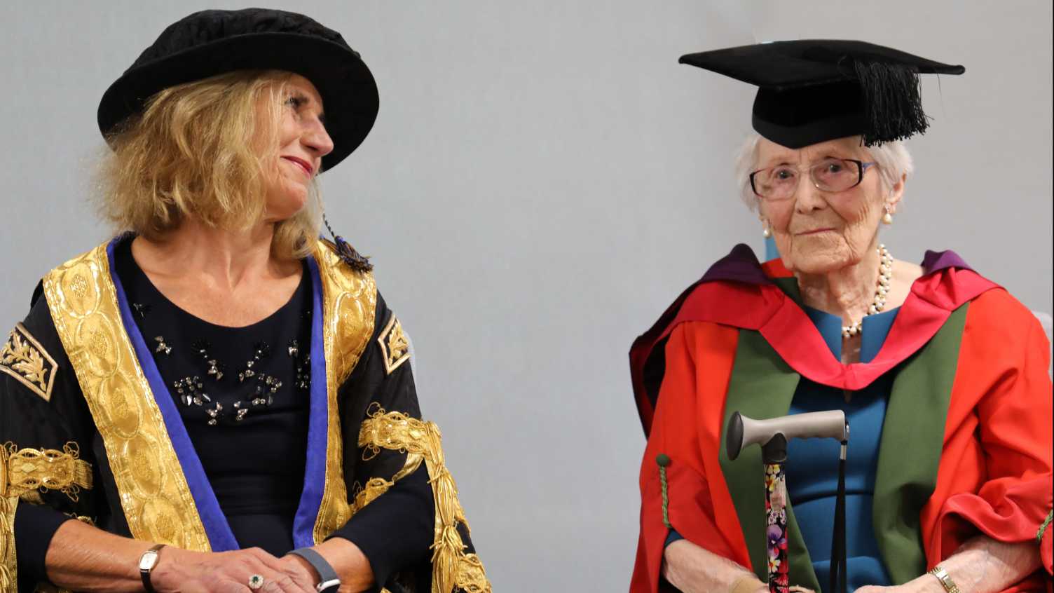 Thumbnail for 100-year-old Woman of Steel awarded honorary degree from University of Sheffield…