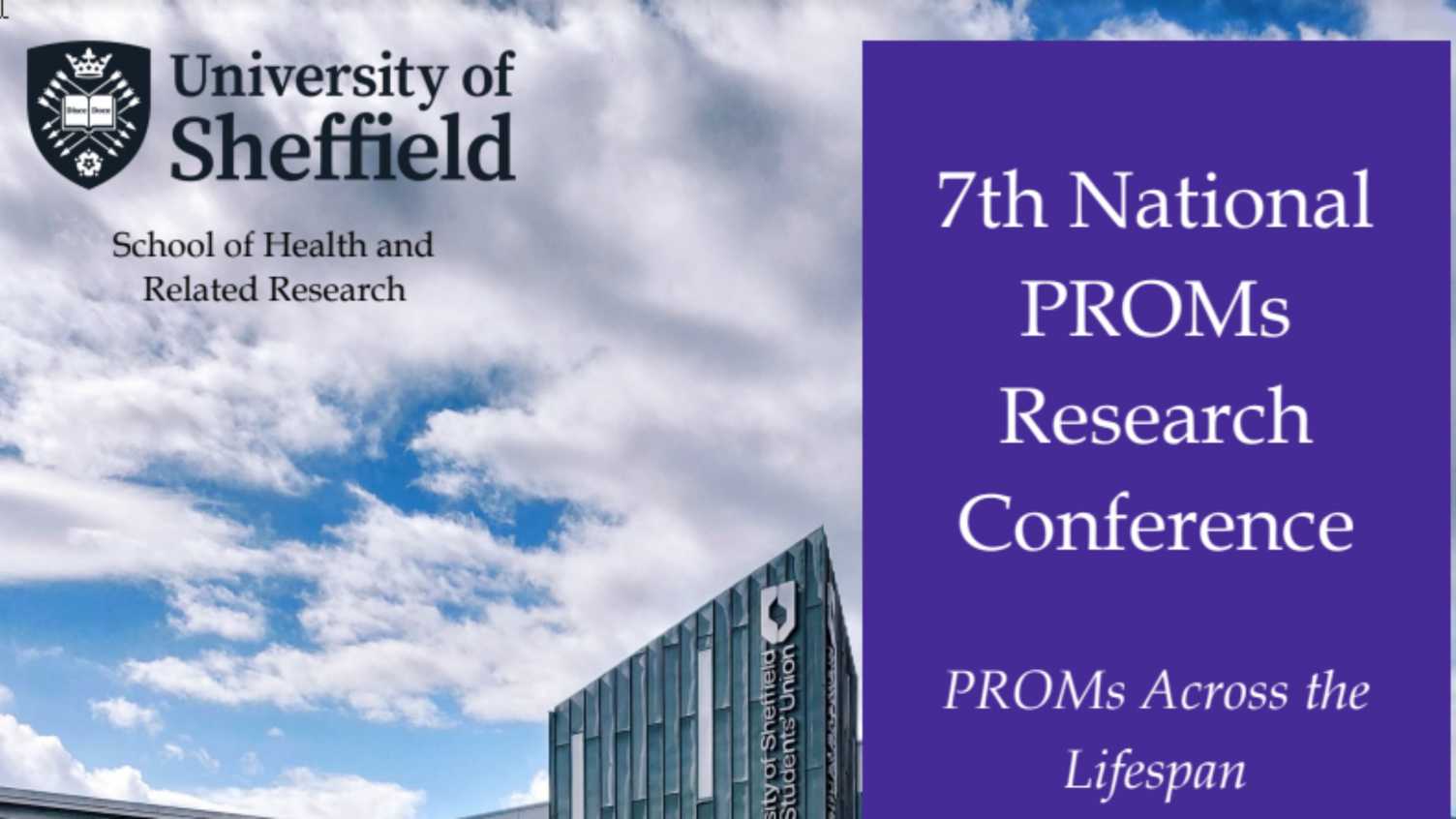 Thumbnail for Call for Papers - the 7th National Patient Reported Outcome Measures (PROMs) Res…