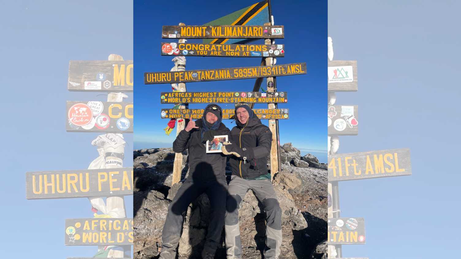 Thumbnail for Toby and Josh's fundraising takes them to Mount Kilimanjaro | Giving 