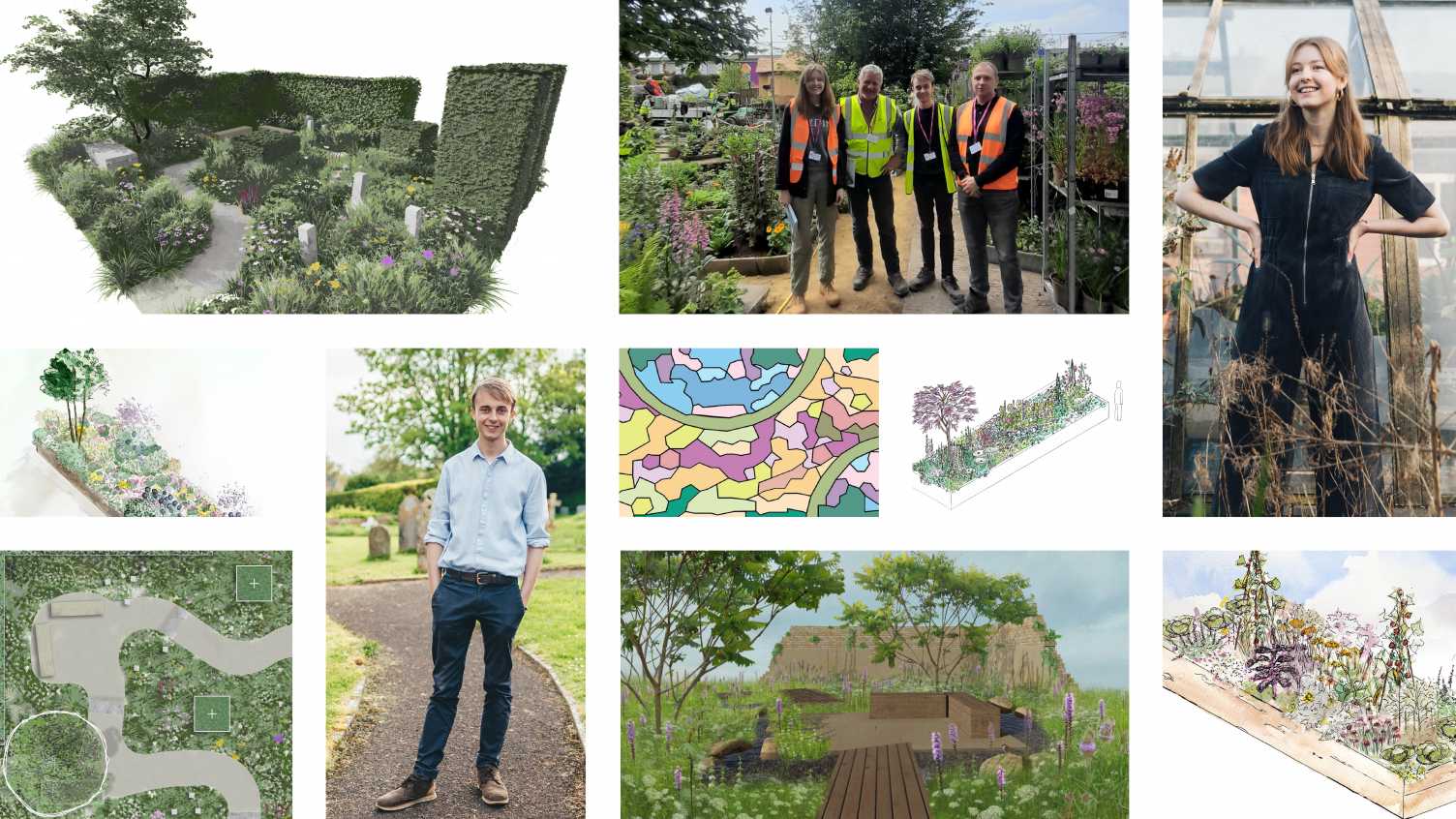 Thumbnail for Sheffield students showcase design training and talent at RHS Tatton Park | Land…