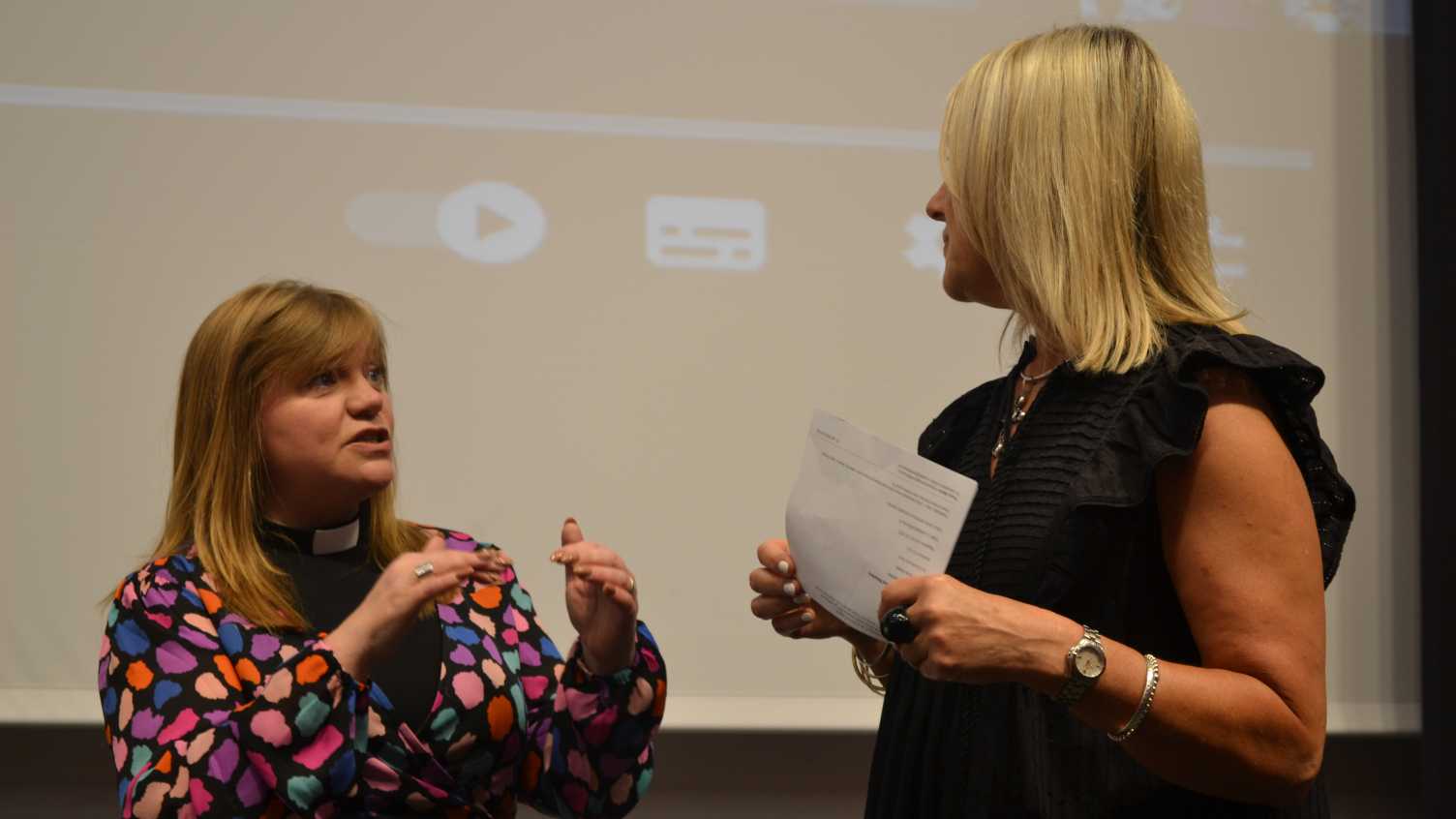 Thumbnail for Rev Kate Bottley visit university to discuss mental health and spirituality with…