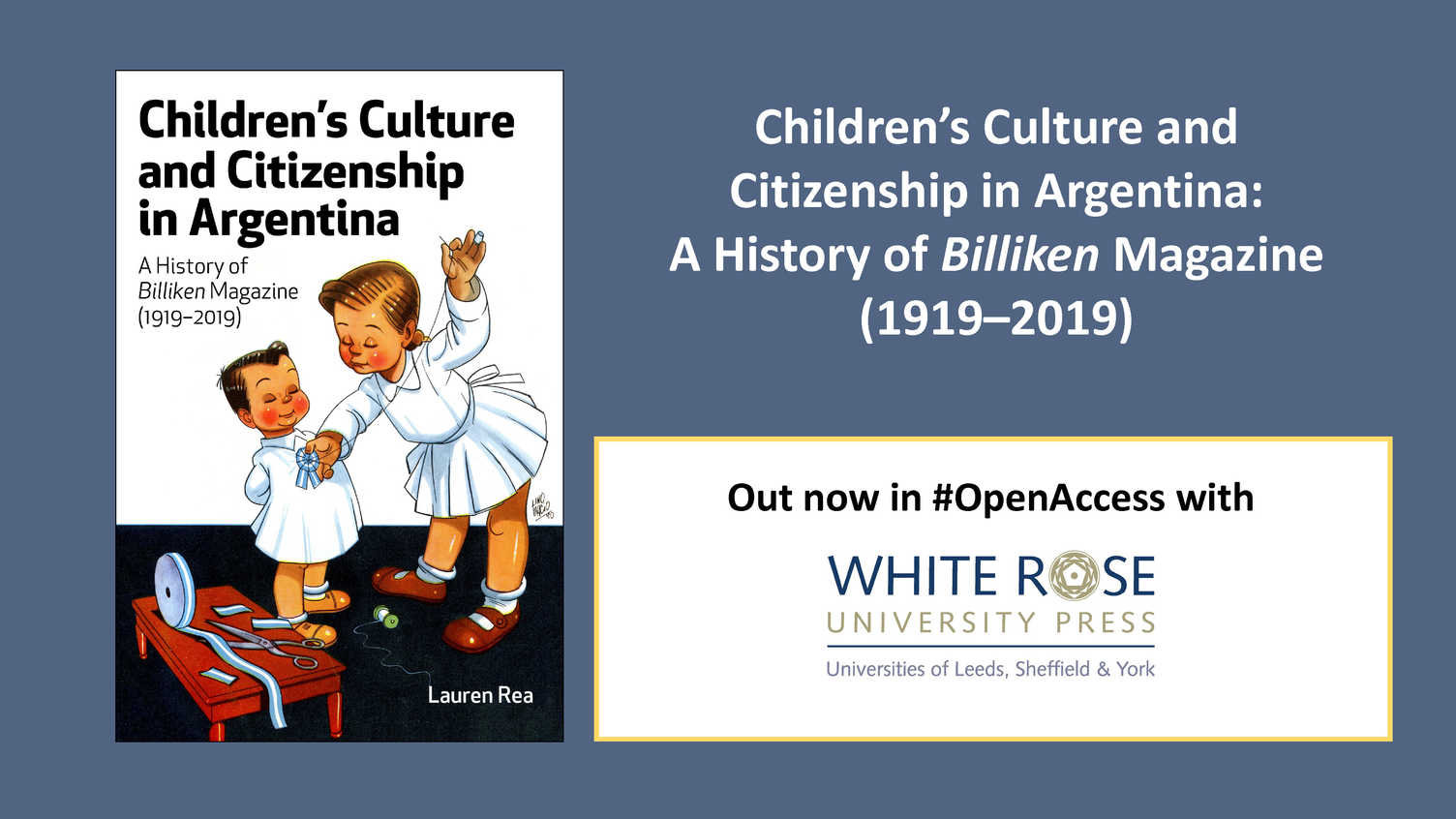 Thumbnail for Children’s Culture and Citizenship in Argentina. A History of Billiken Magazin…