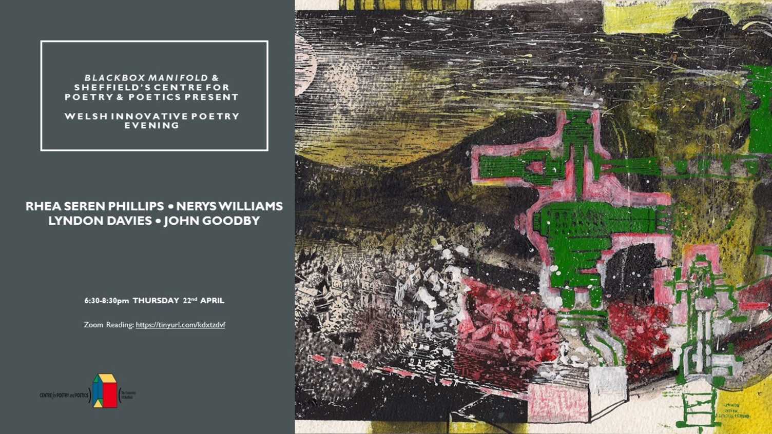 Thumbnail for Blackbox & CP&P Reading: Welsh Innovative Poetry - Davies, Phillips, Goodby, Wil…