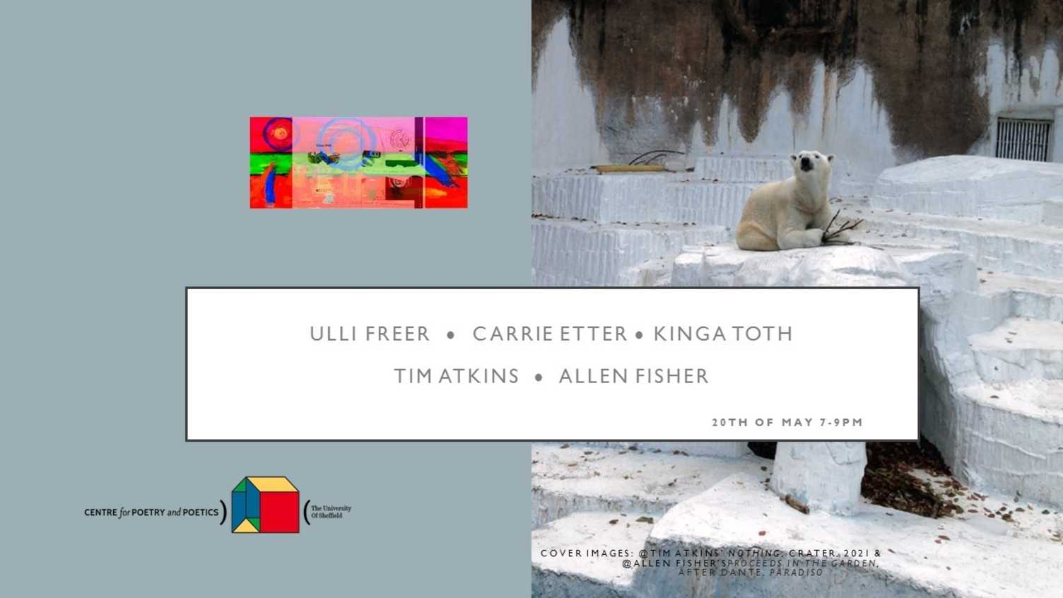 Thumbnail for Centre for Poetry and Poetics Presents: Ulli Freer/Carrie Etter/Kinga Toth/Tim A…