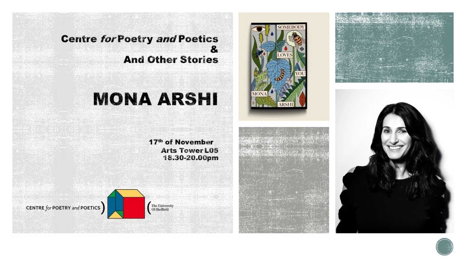 Thumbnail for Centre for Poetry and Poetics Presents: A reading with Mona Arshi and And Other …