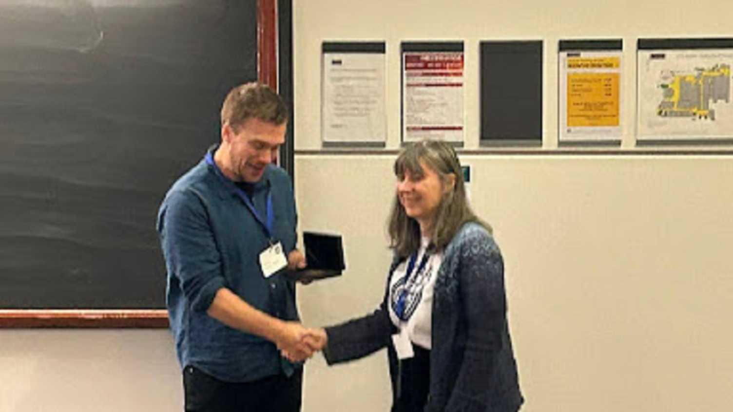 Thumbnail for Dr Jeremy Ely wins research award | Geography and Planning 
