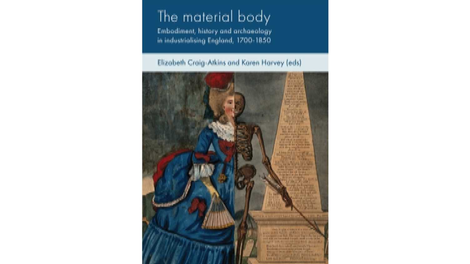 Thumbnail for Just published! 'The Material Body' edited by Profs Lizzy Craig-Atkins and Karen…