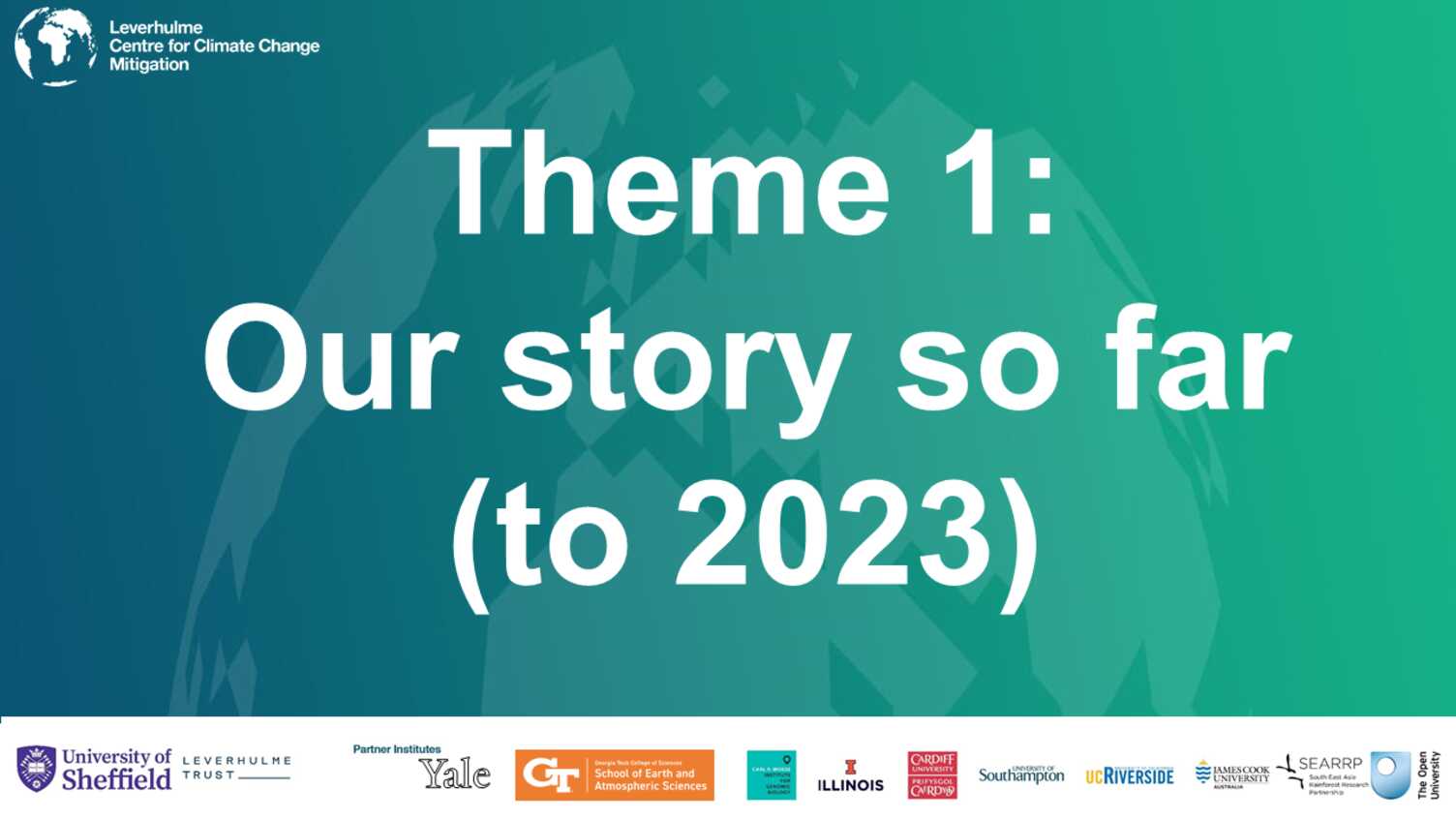 Thumbnail for Catch up with our Theme 1 Modelling progress since 2016 | Leverhulme Centre 