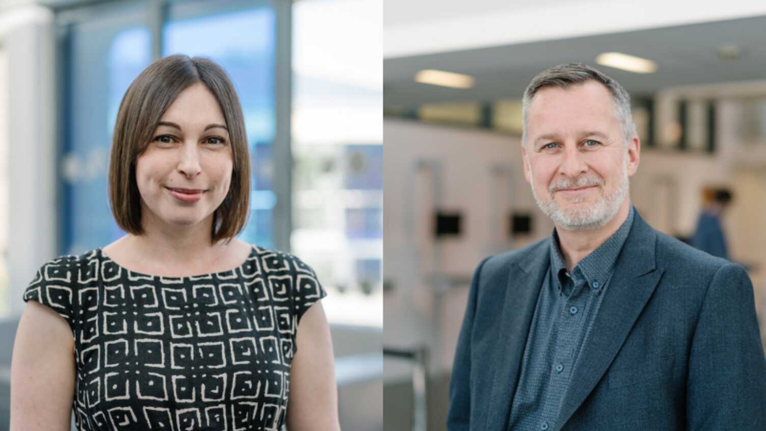 Thumbnail for Professor Karen Niven and Professor Damian Hodgson take on Associate Dean roles …