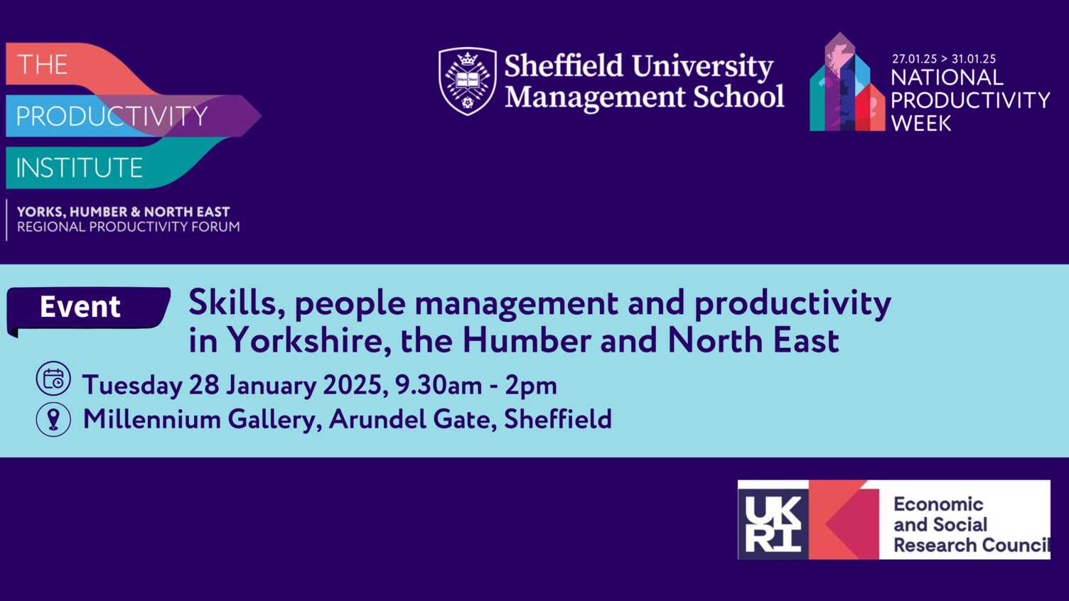 Thumbnail for Skills, people management and productivity in Yorkshire, The Humber and North Ea…