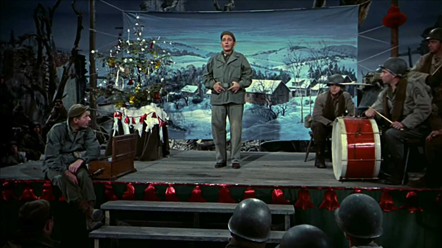 Thumbnail for Secret tribute to US president hidden in festive favourite, White Christmas | Ne…