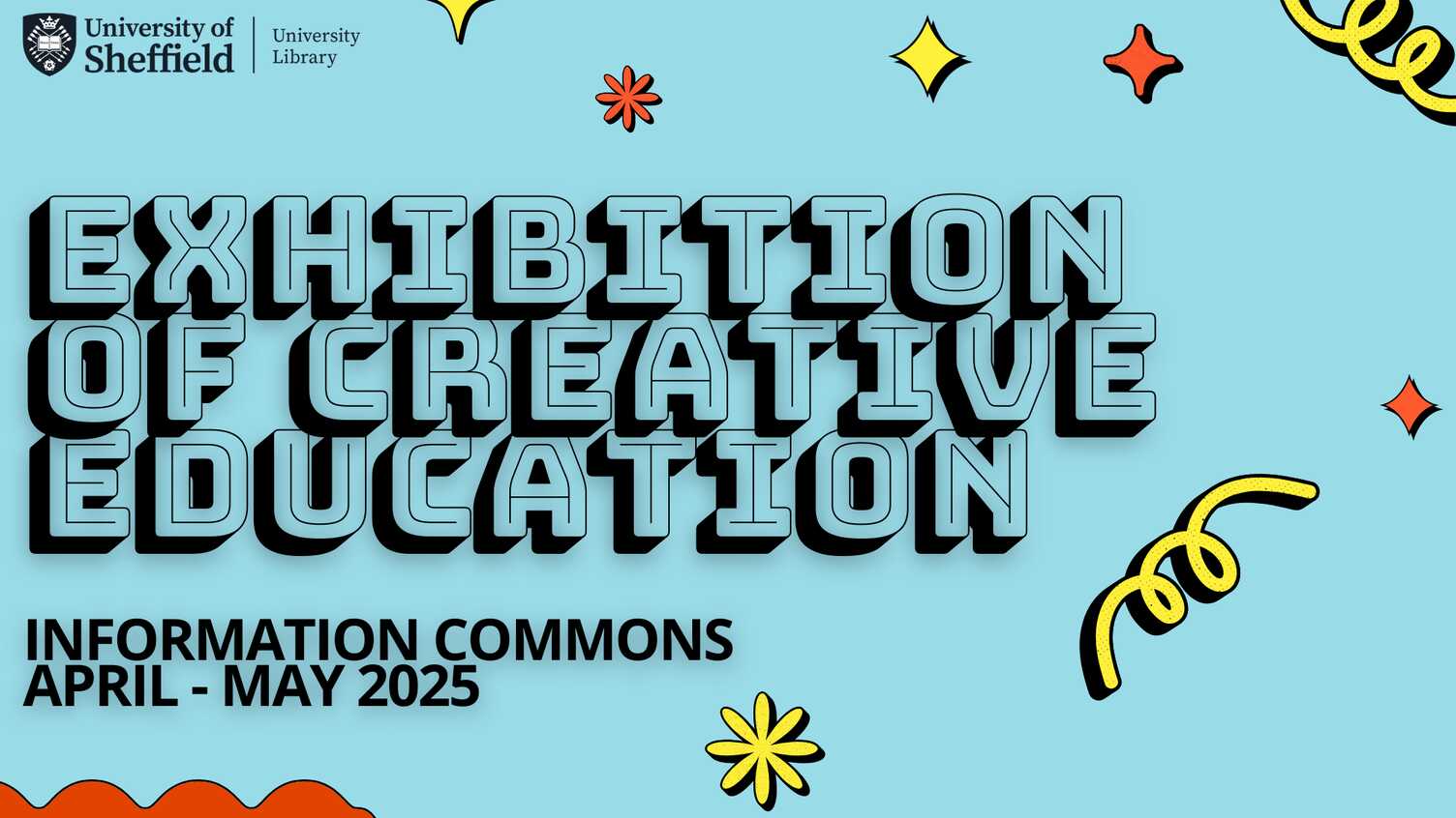 Thumbnail for Exhibition of Creative Education Information Commons April - May 2025 | Library 