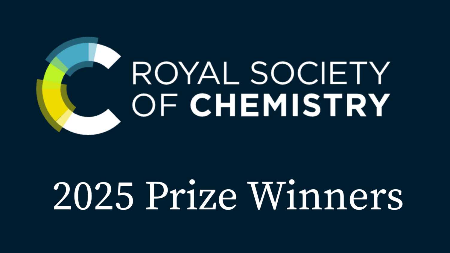 Thumbnail for Royal Society of Chemistry prize winners | CMBE 