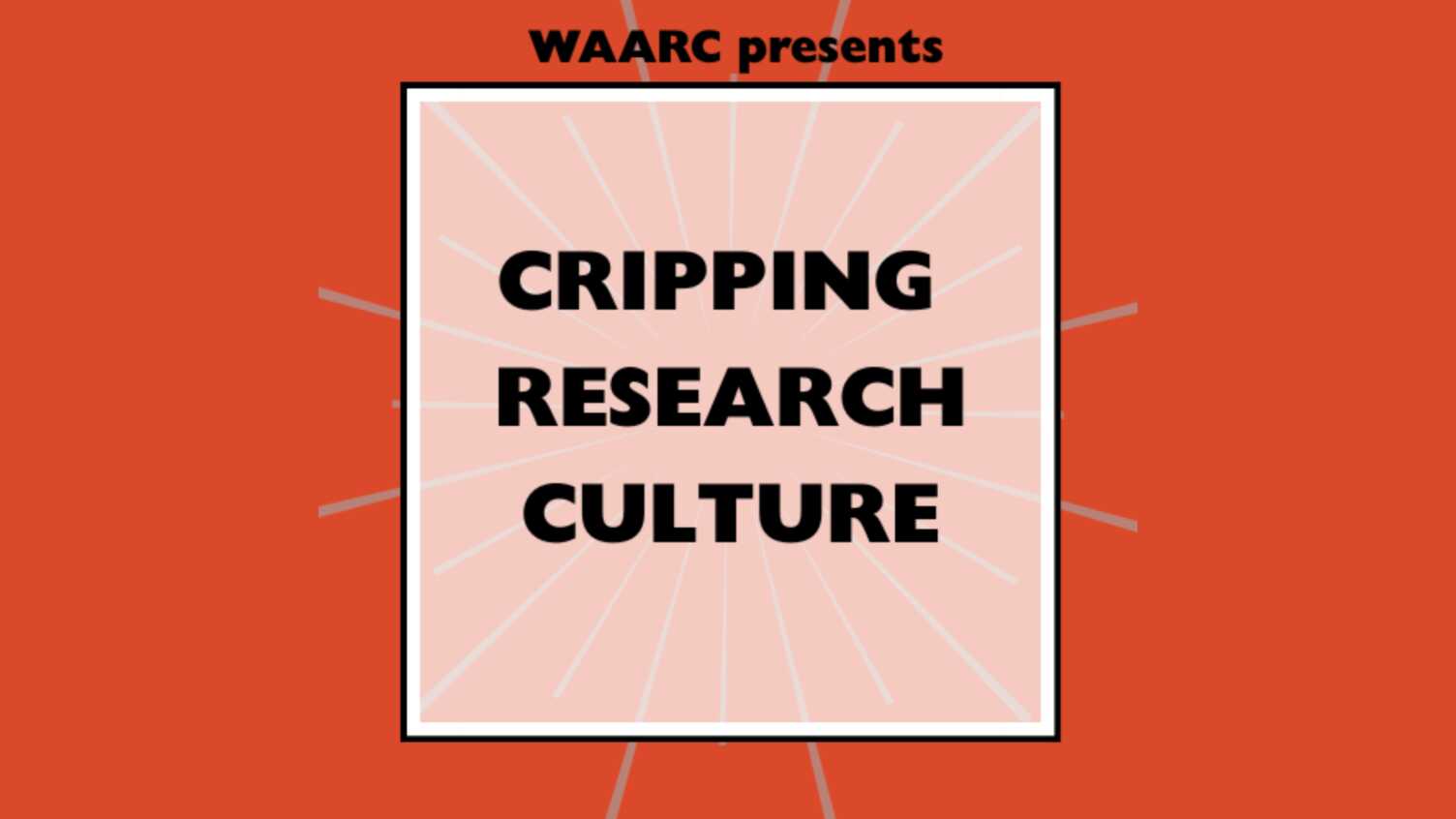 Thumbnail for Cripping Research Culture Podcast | iHuman 