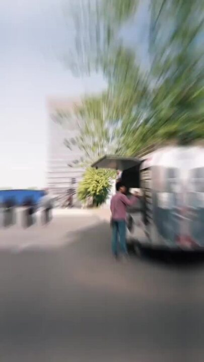 Campus photographed on film 