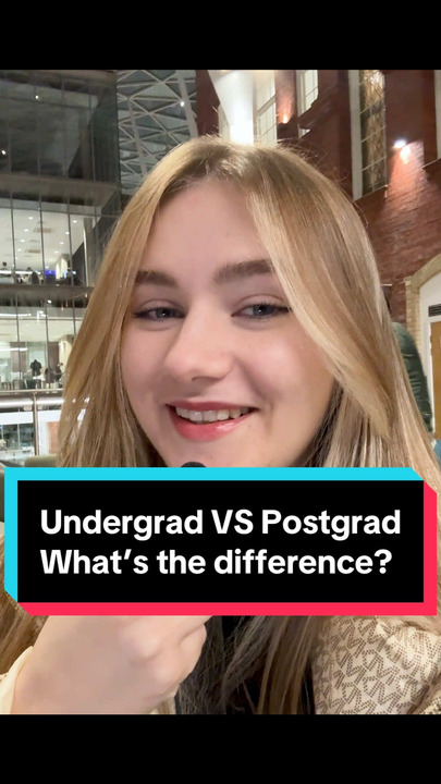 Undergraduate versus Postgraduate: What's the difference? 